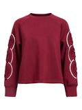 OBJECT EMBROIDERED SWEATSHIRT, Cabernet, highres - 23045024_Cabernet_001.jpg