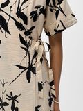 Product image thumbnail - KORTE MOUWEN WIKKEL MAXI JURK, Sandshell | 5
