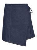 Object Collectors Item DENIM WRAP SKIRT, Dark Blue Denim, highres - 23043330_DarkBlueDenim_001.jpg