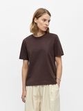 Product image thumbnail - COTTON T-SHIRT, Seal Brown | 2