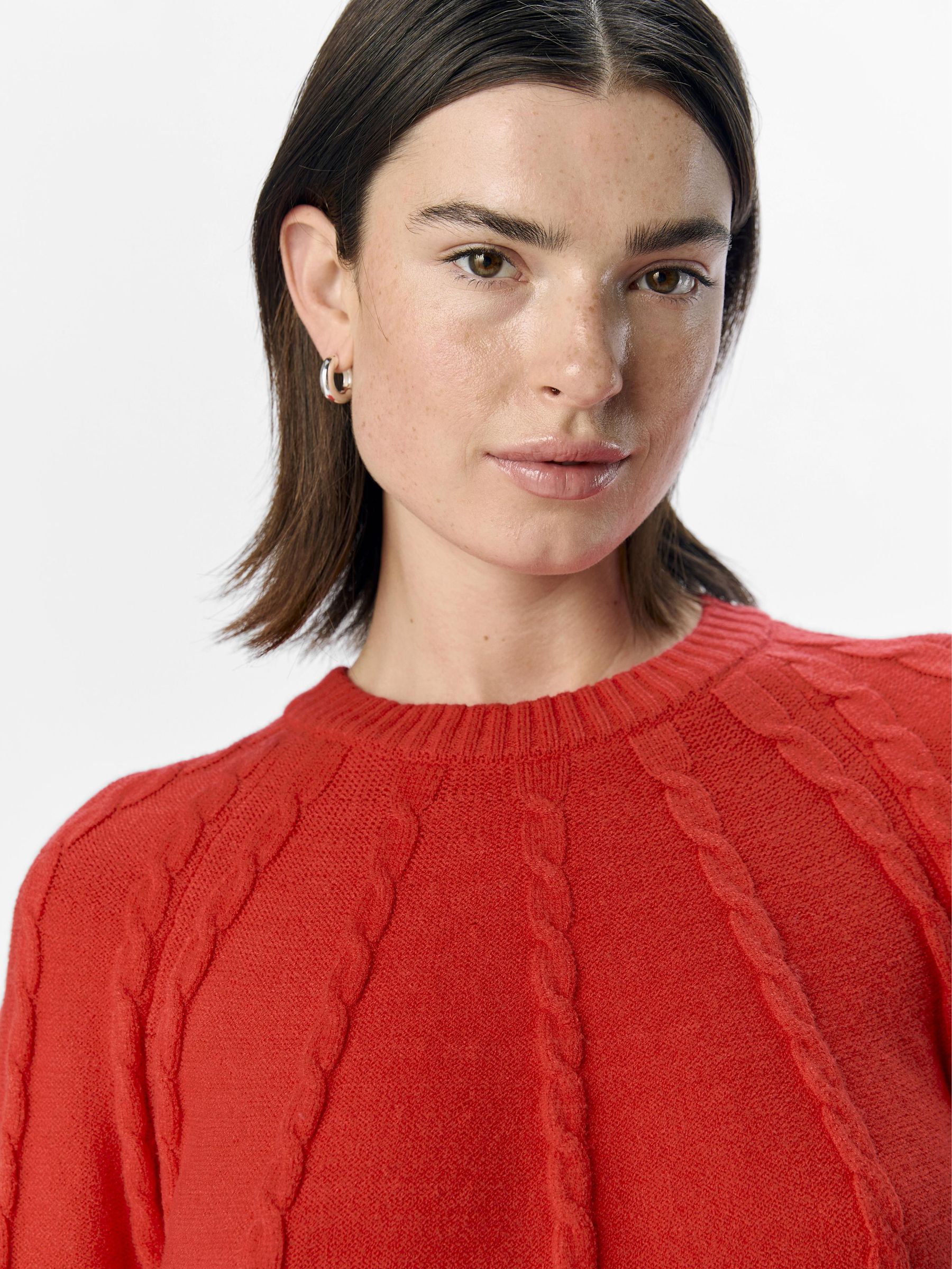 LONG SLEEVED PULLOVER Red .OBJECT CI France