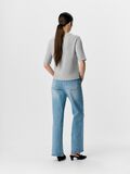 OBJECT RIBBEDE STRIKKET TOP, Light Grey Melange, highres - 23046911_LightGreyMelange_004.jpg