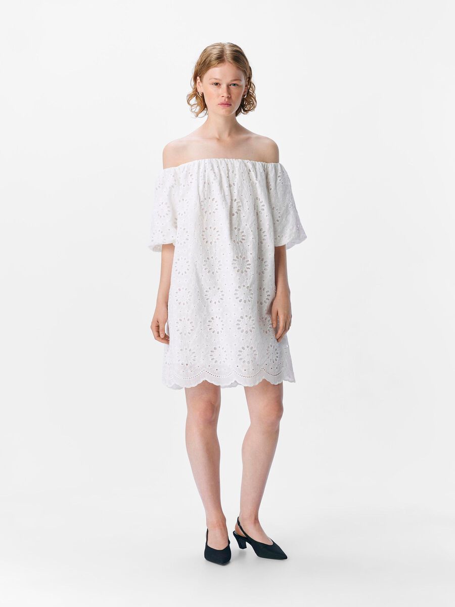 Carousel image - VESTIDO MINI, White | 4