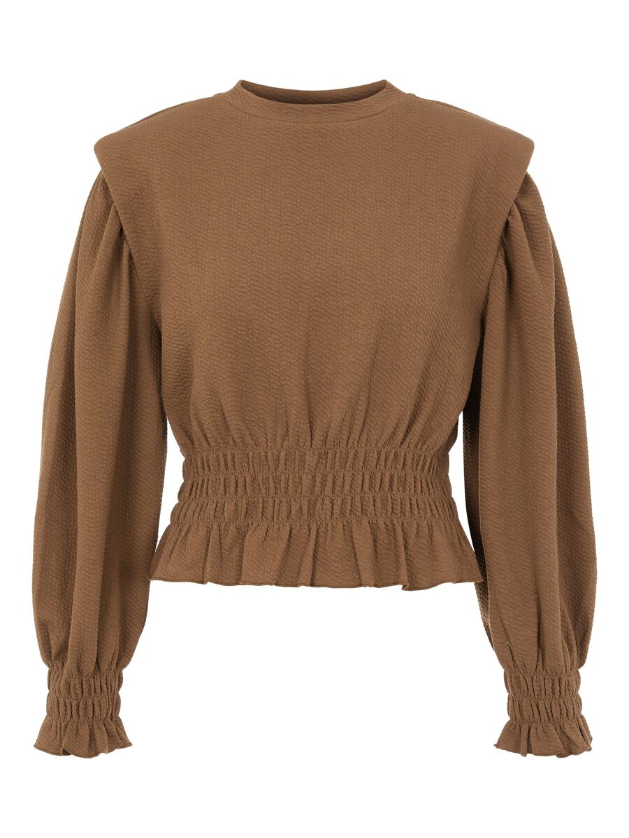 OBJECT SCHULTERPOLSTER PULLOVER, Sepia, highres - 23036386_Sepia_001.jpg