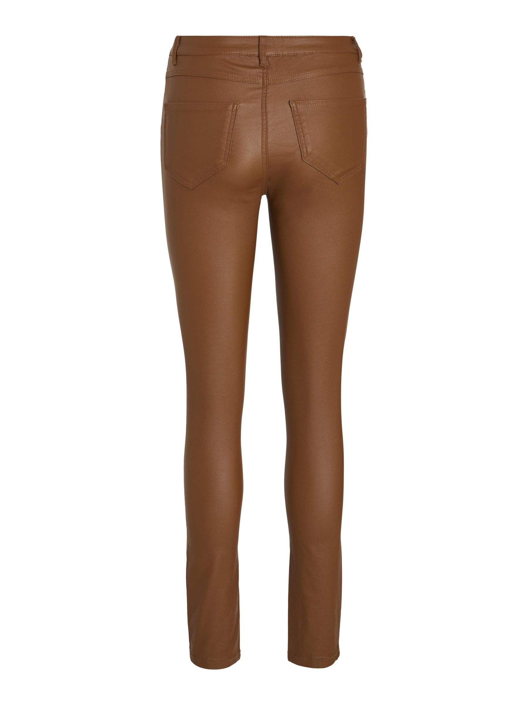 COATED SKINNY FIT JEANS