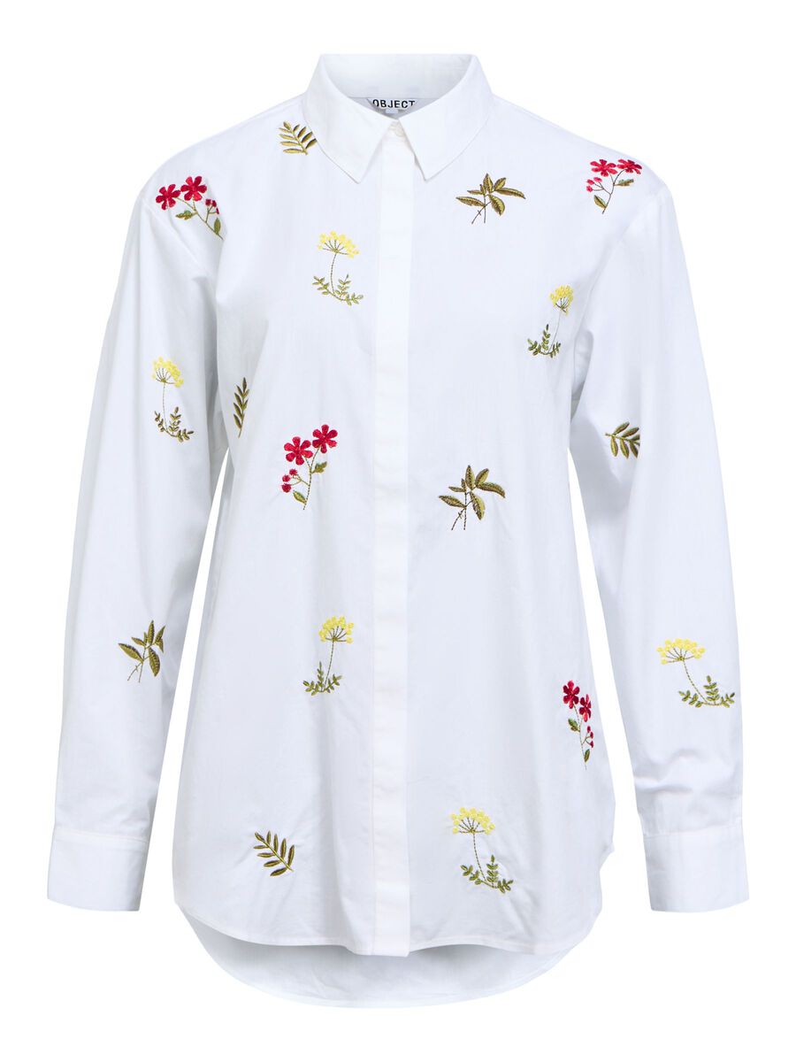 Carousel image - FLEURIE CHEMISE, White | 1