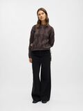 Product image thumbnail - KNITTED JUMPER, Seal Brown | 4