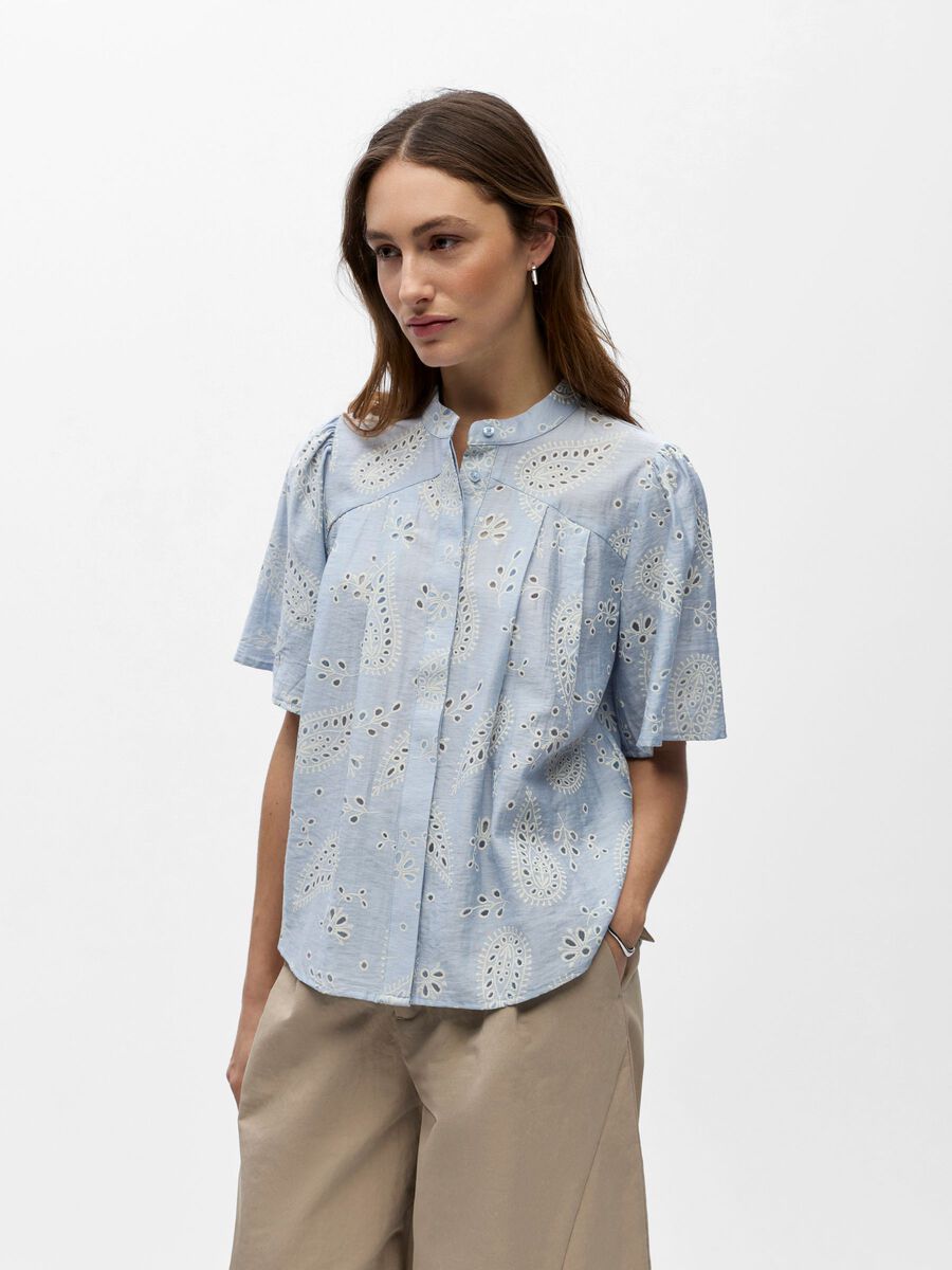 Product carousel image - OBJECT COLLECTORS ITEM BLOUSE, Kentucky Blue | 1