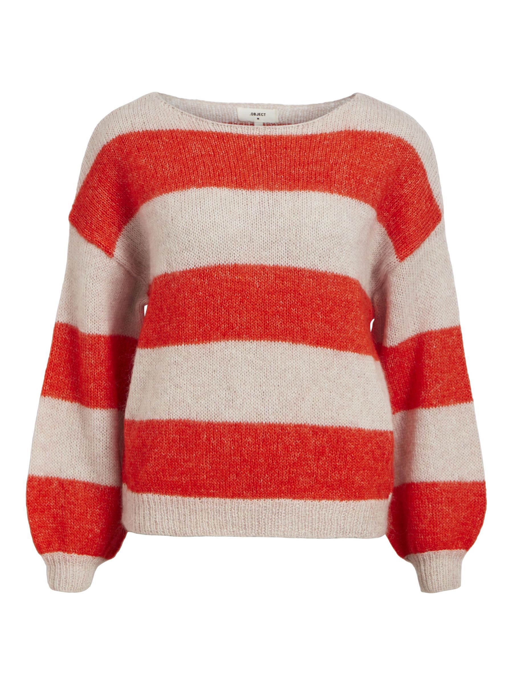 White balloon outlet sleeve jumper
