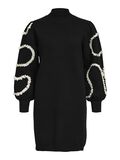 Object Collectors Item BALLOON SLEEVED KNITTED DRESS, Black, highres - 23043277_Black_1086988_001.jpg