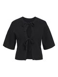 OBJECT KURZARM STRICKJACKE, Black, highres - 23044018_Black_001.jpg