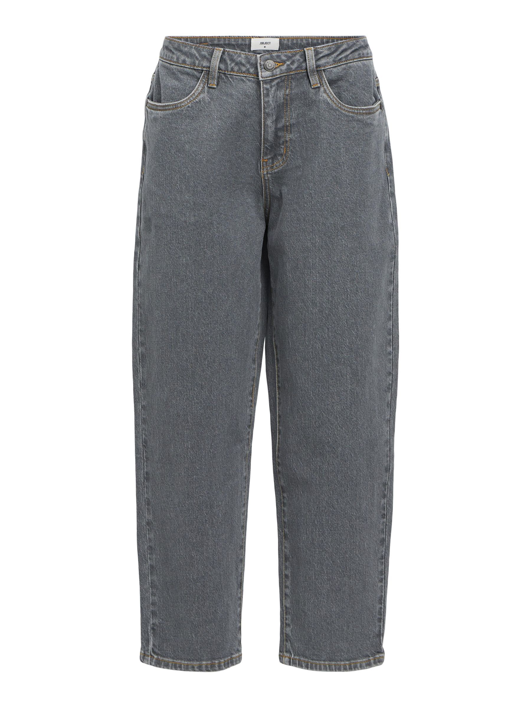 A TAILLE BASSE JEAN Gris .OBJECT CI France