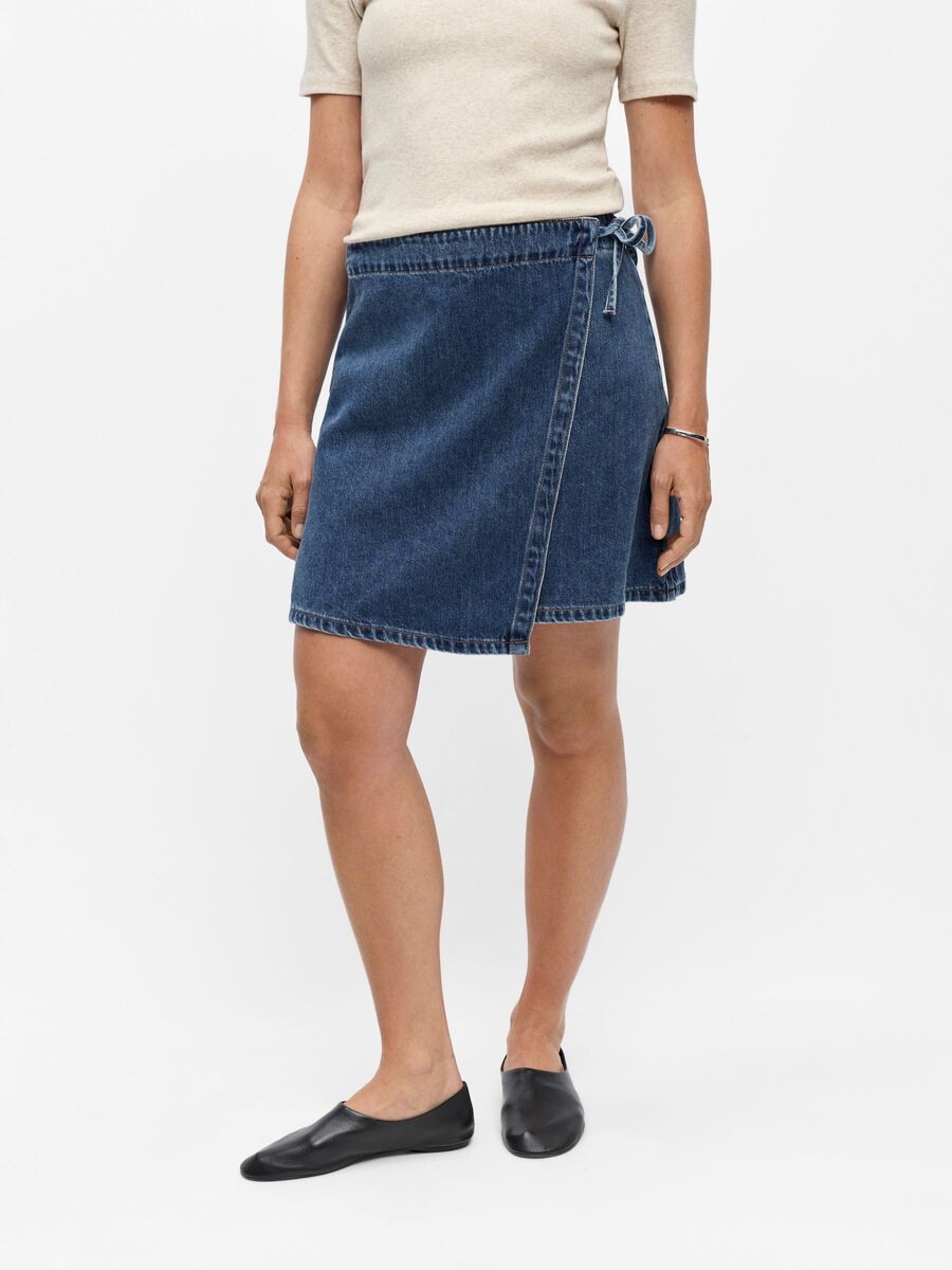 Product carousel image - GONNA A PORTAFOGLIO, Medium Blue Denim | 1