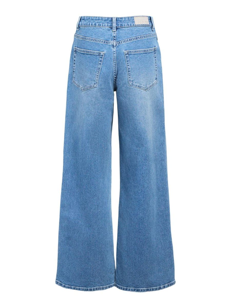 Carousel image - WIDE-LEG JEANS, Light Blue Denim | 2