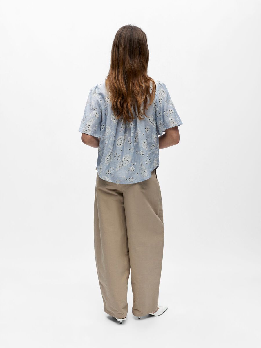 Product carousel image - OBJECT COLLECTORS ITEM BLOUSE, Kentucky Blue | 2