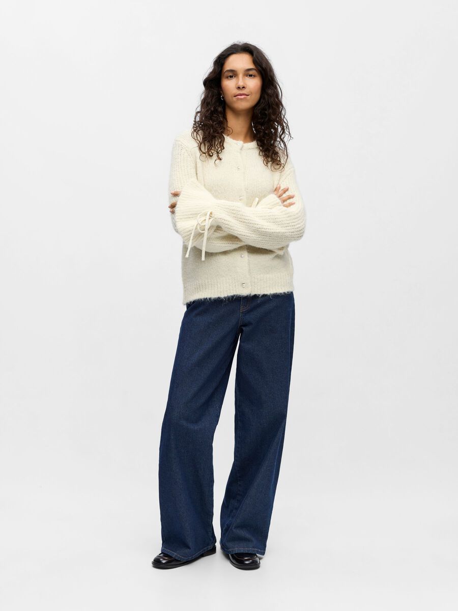 Product carousel image - STRICK STRICKJACKE, White Sand | 1