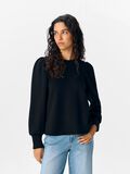 OBJECT LANGE MOUWEN TOP, Black, highres - 23047103_Black_003.jpg