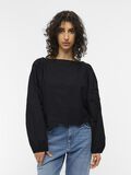 Object Collectors Item CUT-OUT DETAILED BLOUSE, Black, highres - 23042871_Black_003.jpg