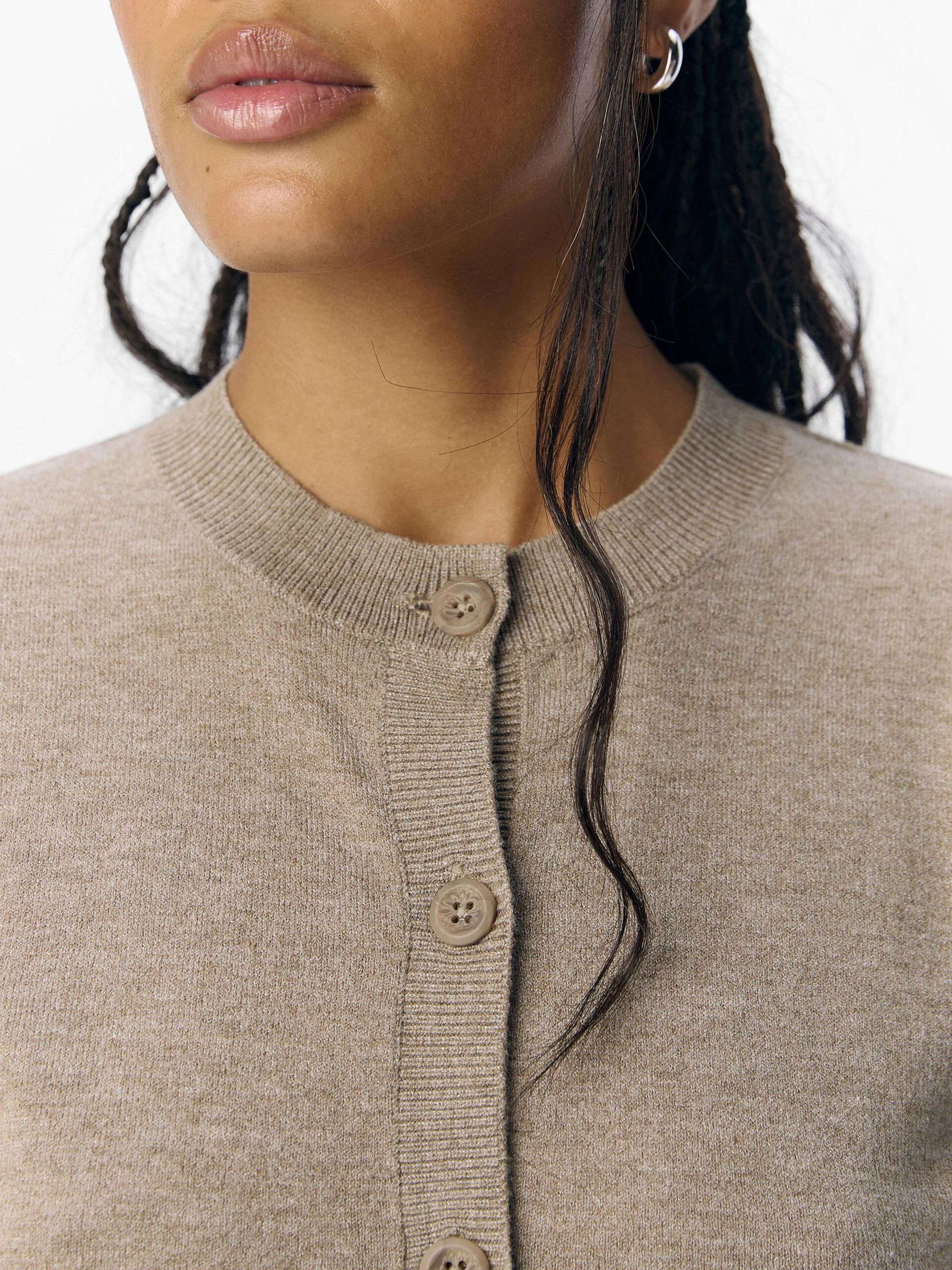 Carousel image - OBJTHESS CARDIGAN, Desert Taupe | 5