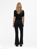 Object Collectors Item HIGH WAISTED FLARED TROUSERS, Black, highres - 23043929_Black_004.jpg