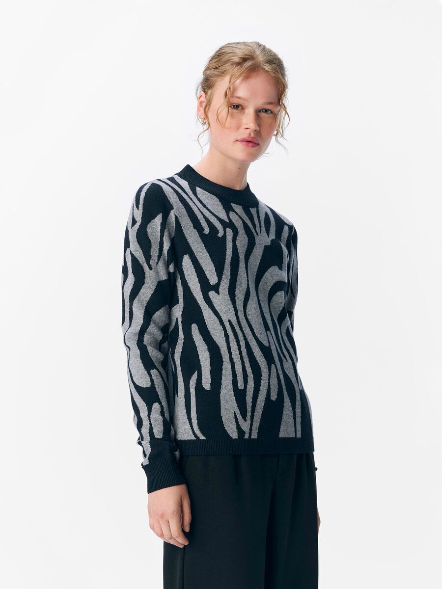 Carousel image - OBJRAY PULLOVER, Black | 2