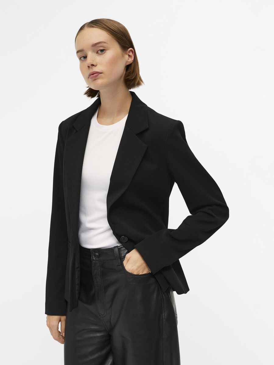 OBJECT OBJLISA BLAZER, Black, highres - 23043420_Black_003.jpg