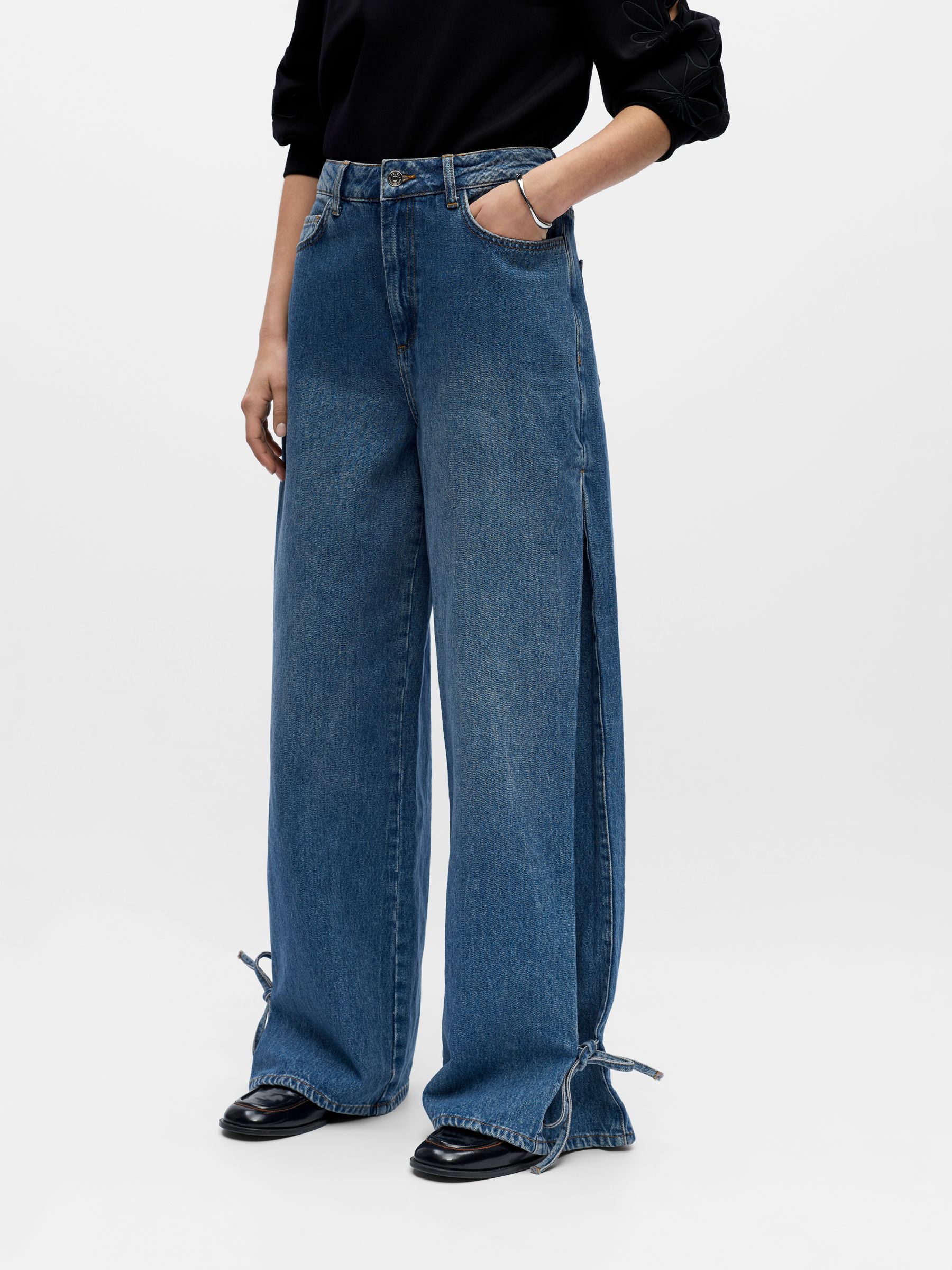WIDE LEG JEANS | Blue | .OBJECT CI Denmark