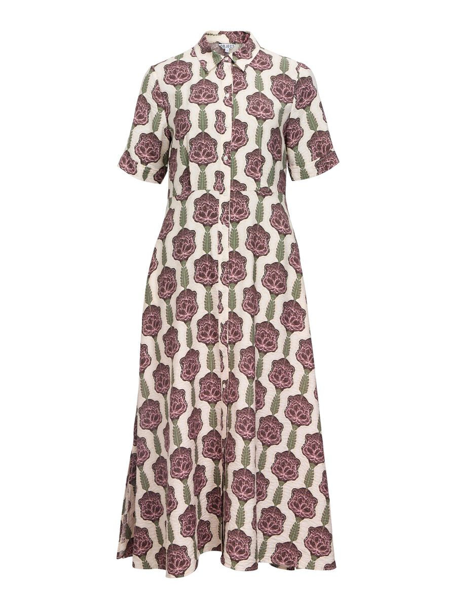 OBJECT PRINTED SHIRT DRESS, White Sand, highres - 23044973_WhiteSand_1239749_001.jpg