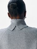 Product image thumbnail - ROLL NECK PULLOVER, Medium Grey Melange | 5