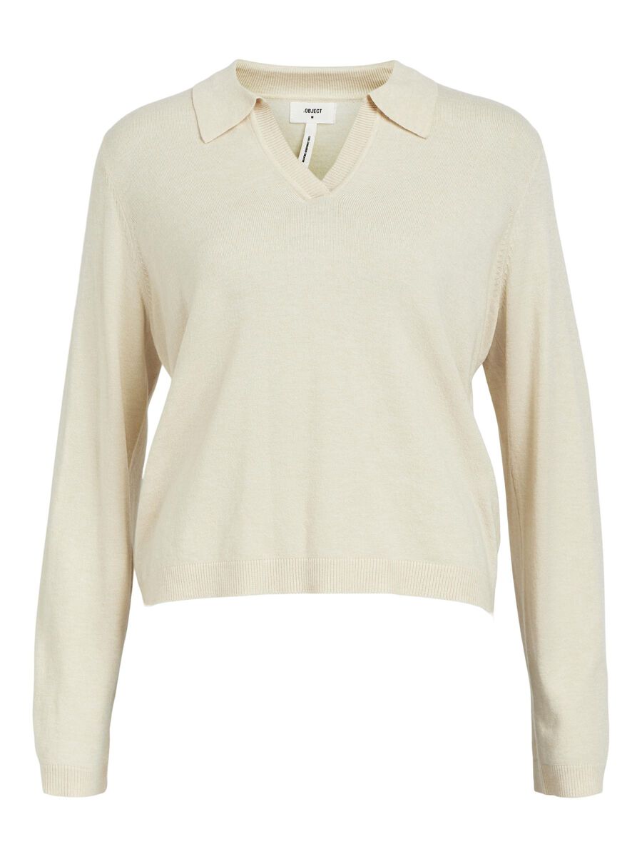OBJECT OBJTHESS POLO SHIRT, Sandshell, highres - 23042241_Sandshell_1046278_001.jpg
