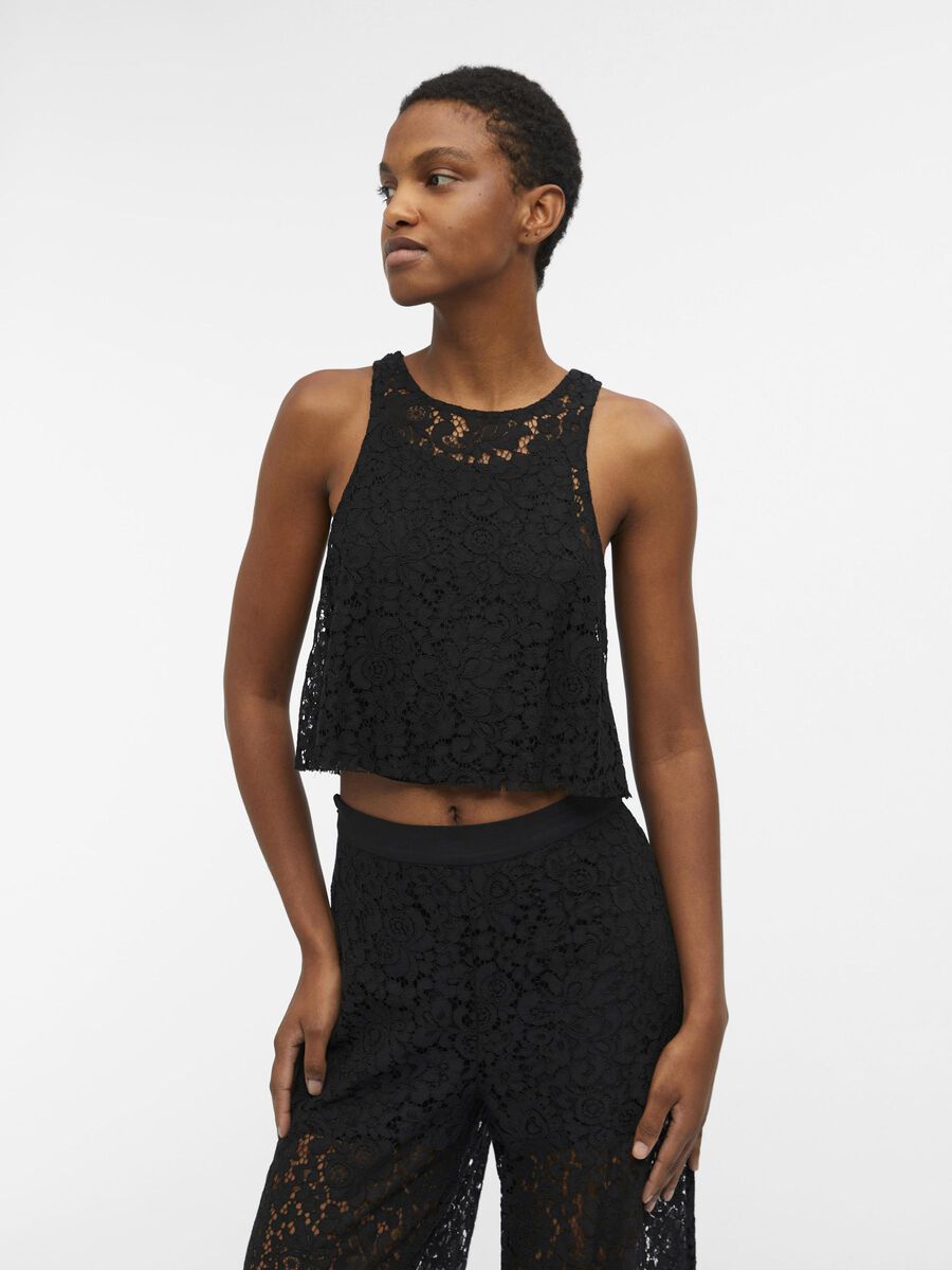 black lace shirt forever 21
