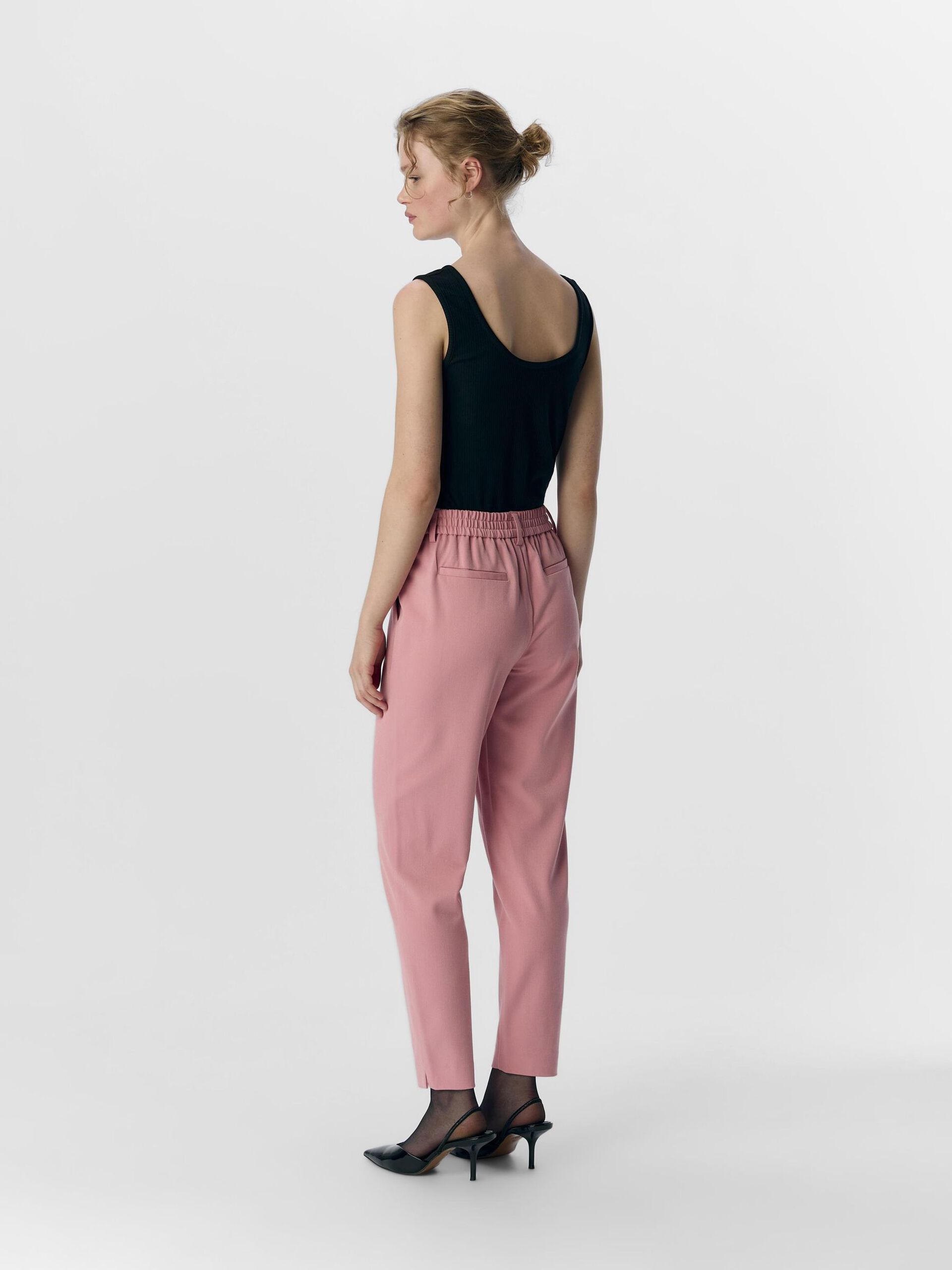Carousel image - OBJLISA TROUSERS, Rose Elegance | 3
