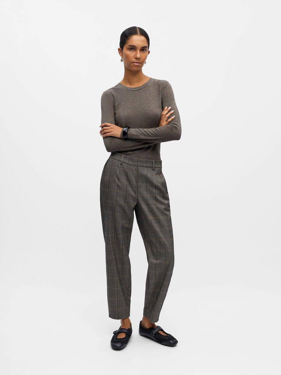 Product carousel image - OBJLISA TROUSERS, Black | 1