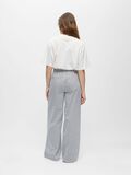 Product image thumbnail - GESTREEPT WIDE-LEG BROEK, Cloud Dancer | 3