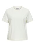Product image thumbnail - COTON T-SHIRT, Cloud Dancer | 1