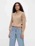 Object Collectors Item COLLARED KNITTED PULLOVER, Dijon, highres - 23037949_Dijon_913949_003.jpg