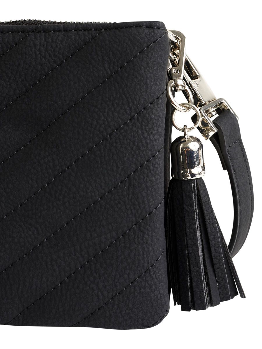 Carousel image - GEWATTEERDE TAS, Black | 5