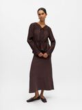 Product image thumbnail - PEPLUM BLUS, Seal Brown | 4