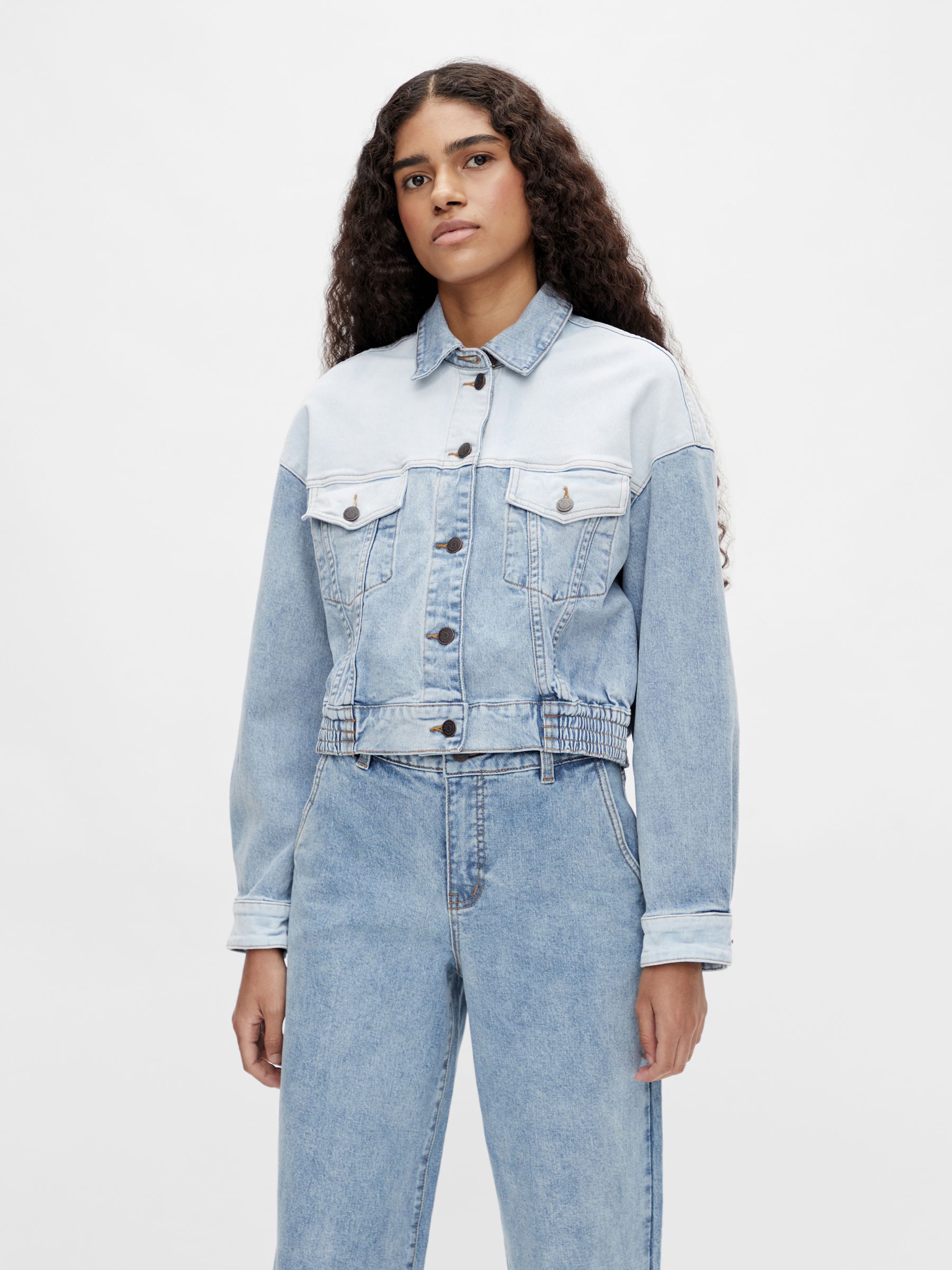 Cropped denim jacket | Object 