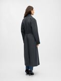 Product image thumbnail - LONGLINE COAT, Medium Grey Melange | 3