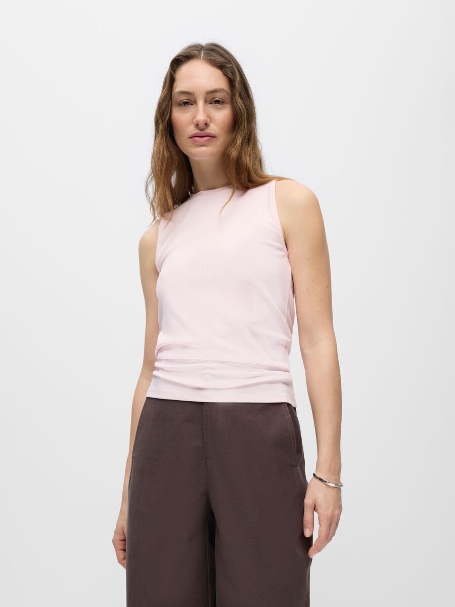 Carousel image - RIB TOP, Pale Lilac | 2