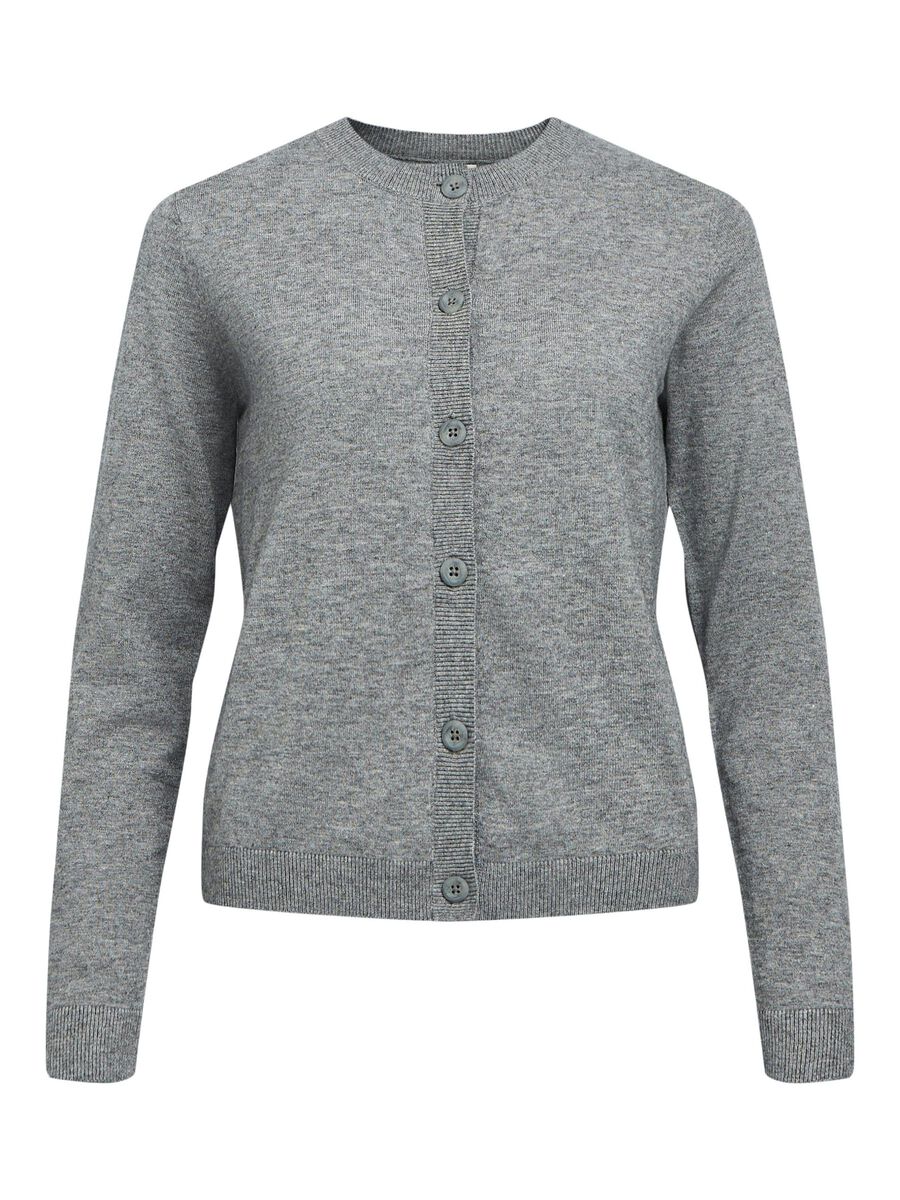 OBJECT OBJTHESS CARDIGAN, Medium Grey Melange, highres - 23043508_MediumGreyMelange_001.jpg