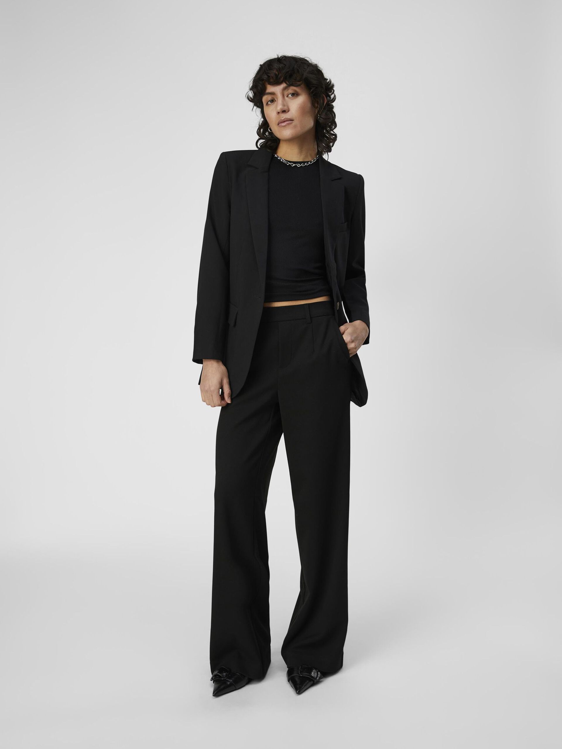 Carousel image - OBJSIGRID BLAZER, Black | 4