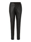 Object Collectors Item STRAIGHT FIT LEREN BROEK, Black, highres - 23032476_Black_001.jpg