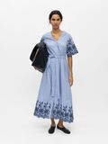 Product image thumbnail - COTTON SHIRT DRESS, Winter Sky | 4