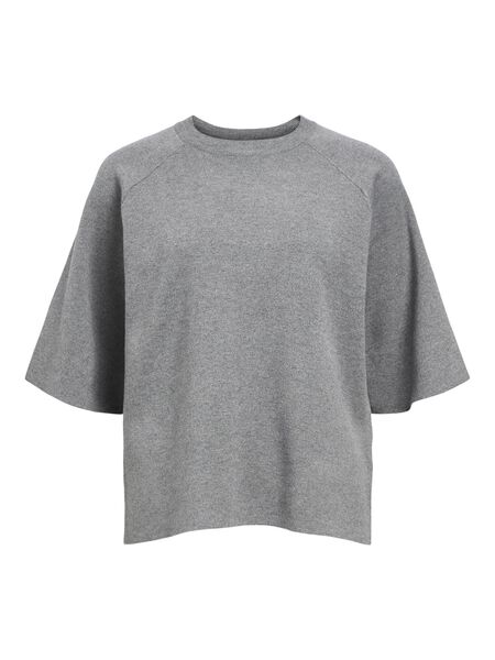 OBJECT GEBREID TOP, Medium Grey Melange, highres - 23045103_MediumGreyMelange_001.jpg