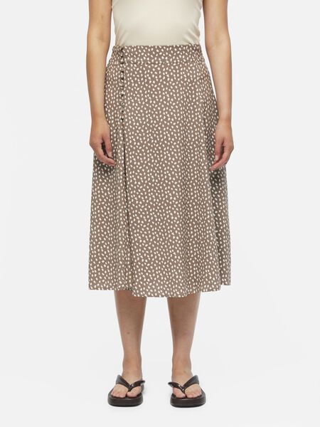 Object Collectors Item PATTERNED MIDI SKIRT, Fossil, highres - 23032773_Fossil_967950_003.jpg