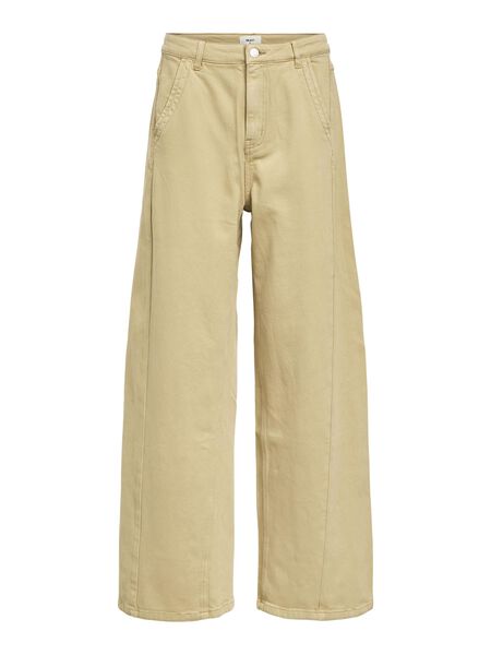 OBJECT OBJMOJI WIDE LEG JEANS, Twill, highres - 23045780_Twill_001.jpg