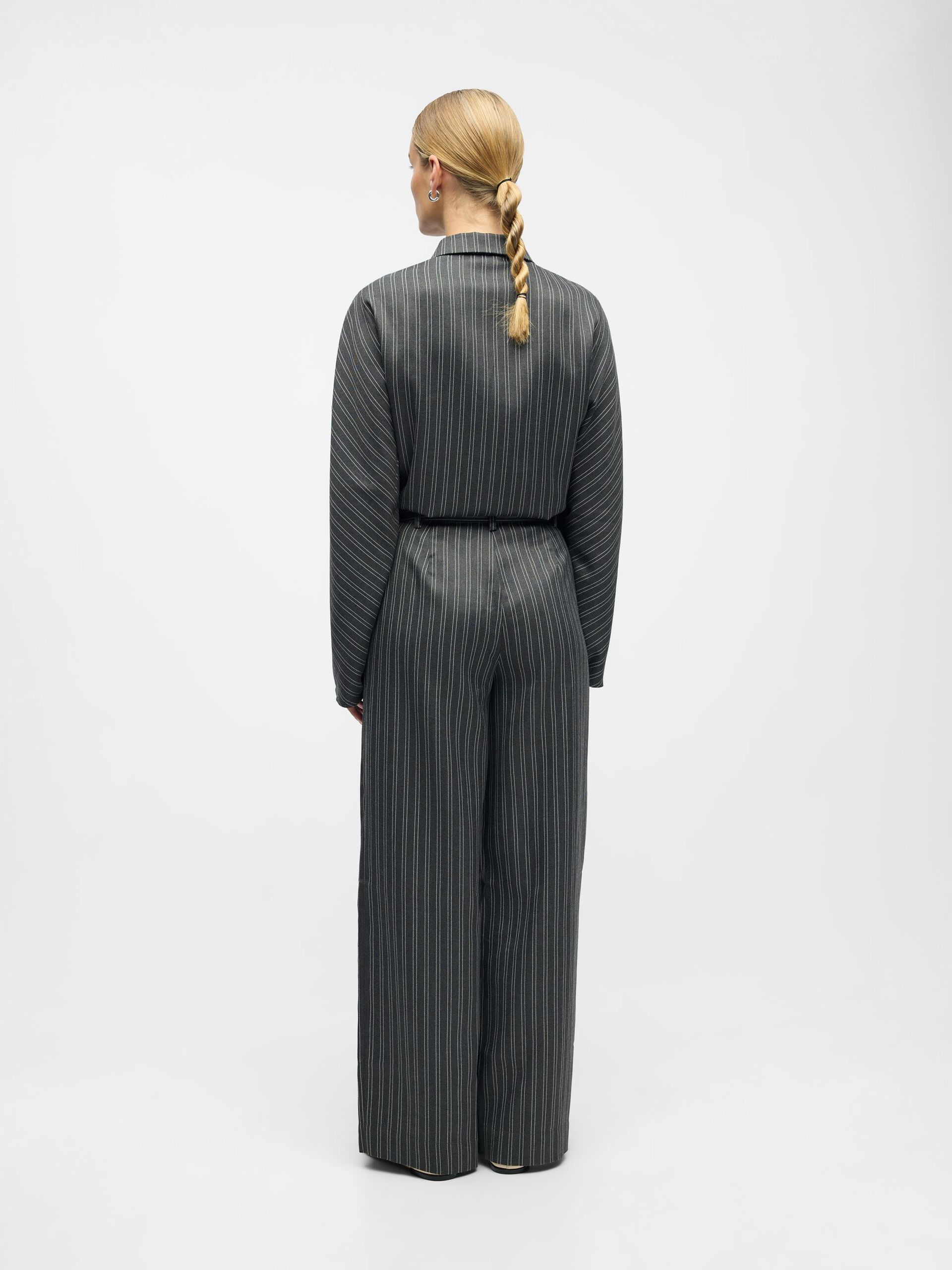 Carousel image - WIDE LEG TROUSERS, Ultimate Grey | 3