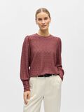 Product image thumbnail - LONG SLEEVED TOP, Rose Brown | 2